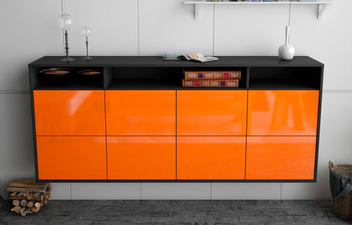 Sideboard Concord, Orange, hängend (180x79x35cm)