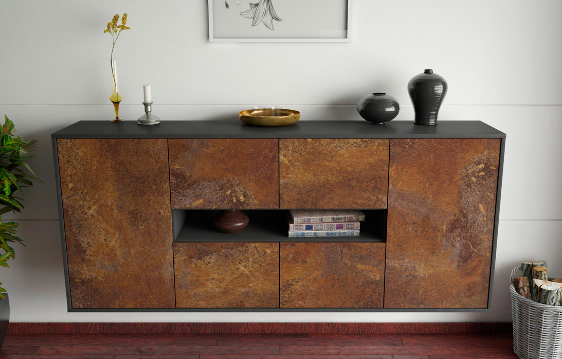 Sideboard Stamford, Rost, hängend (180x79x35cm)