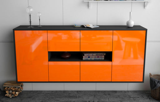 Sideboard Stamford, Orange, hängend (180x79x35cm)