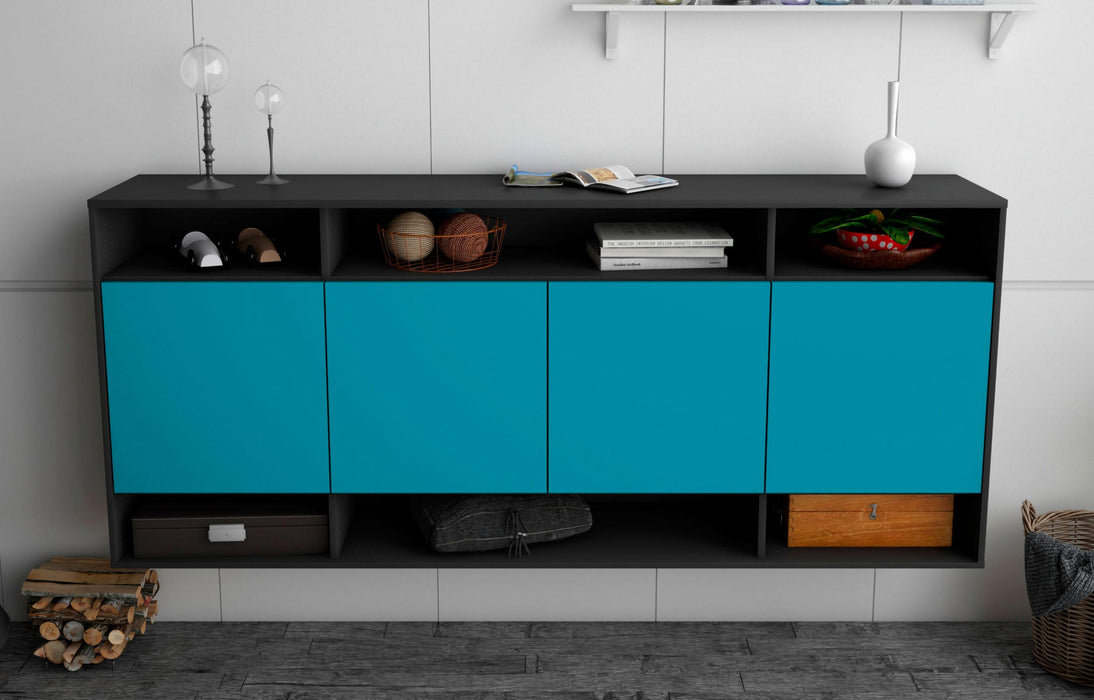 Sideboard Provo, Türkis, hängend (180x79x35cm)