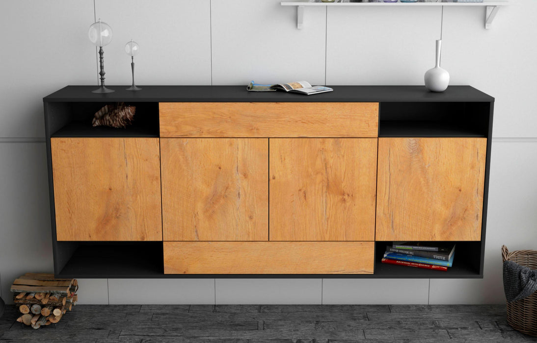 Sideboard Evansville, Eiche, hängend (180x79x35cm)