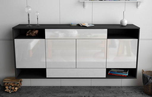 Sideboard Evansville, Weiß, hängend (180x79x35cm)