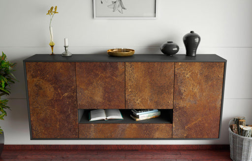 Sideboard Abilene, Rost, hängend (180x79x35cm)