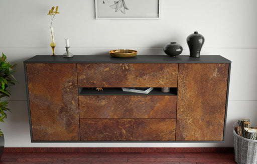 Sideboard McKinney, Rost, hängend (180x79x35cm)