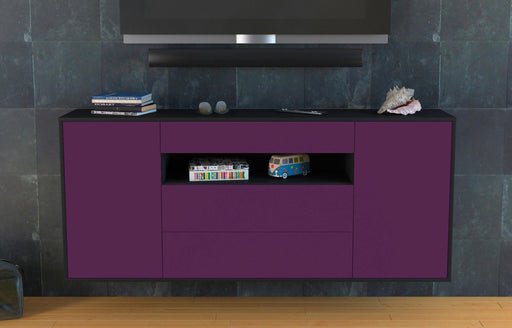 Sideboard Vallejo, Lila, hängend (180x79x35cm)