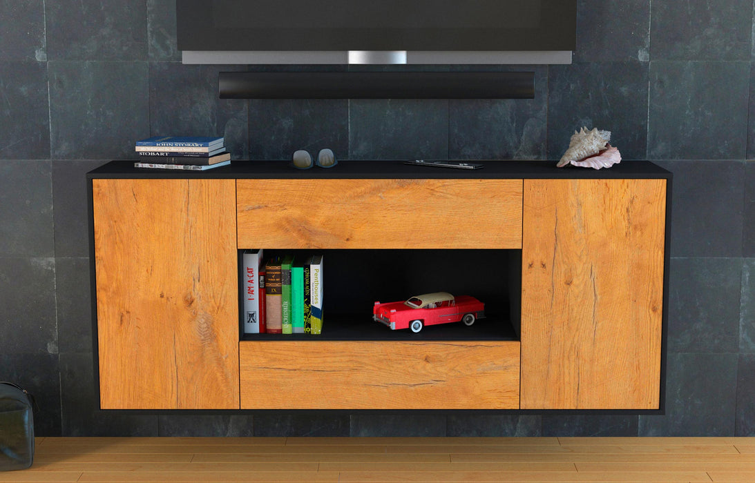 Sideboard Denton, Eiche, hängend (180x79x35cm)