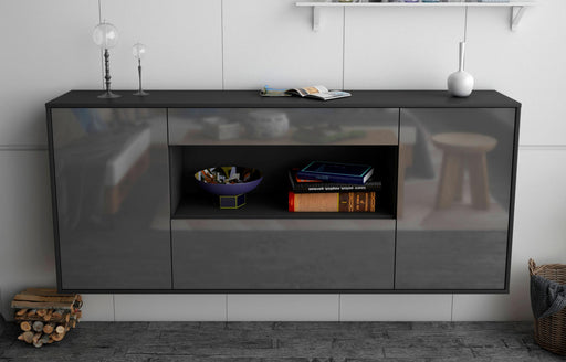 Sideboard Ann Arbor, Grau, hängend (180x79x35cm)