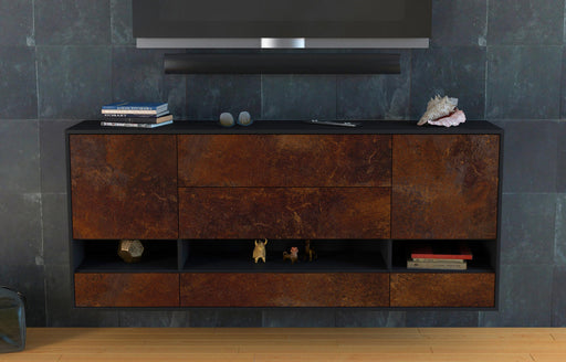 Sideboard Lafayette, Rost, hängend (180x79x35cm)