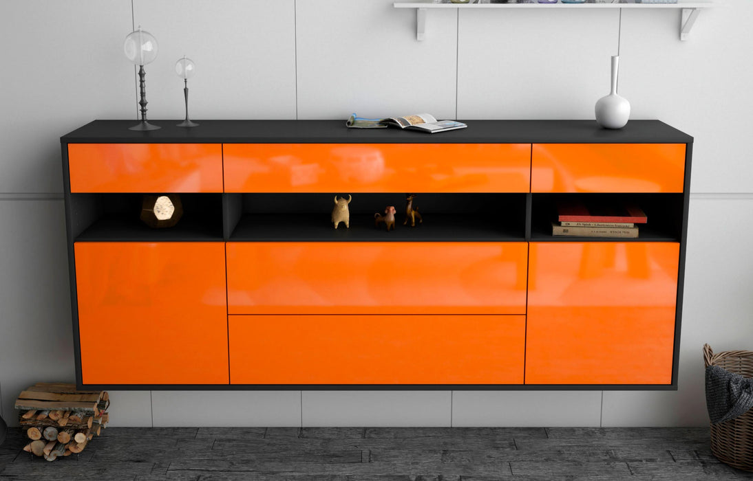 Sideboard Inglewood, Orange, hängend (180x79x35cm)