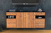 Sideboard Thornton, Pinie, hängend (180x79x35cm)