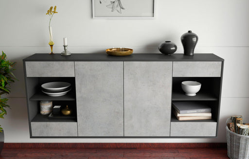 Sideboard Independence, Beton, hängend (180x79x35cm)