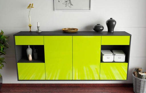 Sideboard Charleston, Grün, hängend (180x79x35cm)