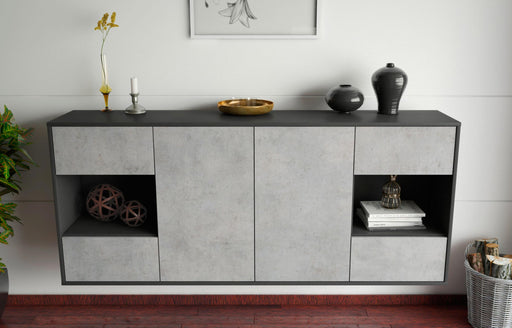 Sideboard Santa Clara, Beton, hängend (180x79x35cm)