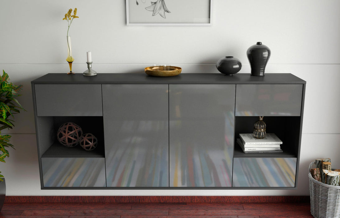 Sideboard Santa Clara, Grau, hängend (180x79x35cm)