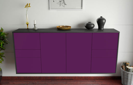 Sideboard Beaumont, Lila, hängend (180x79x35cm)