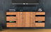 Sideboard Roseville, Pinie, hängend (180x79x35cm)