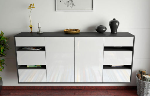 Sideboard Roseville, Weiß, hängend (180x79x35cm)