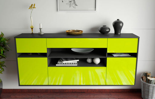 Sideboard Miramar, Grün, hängend (180x79x35cm)