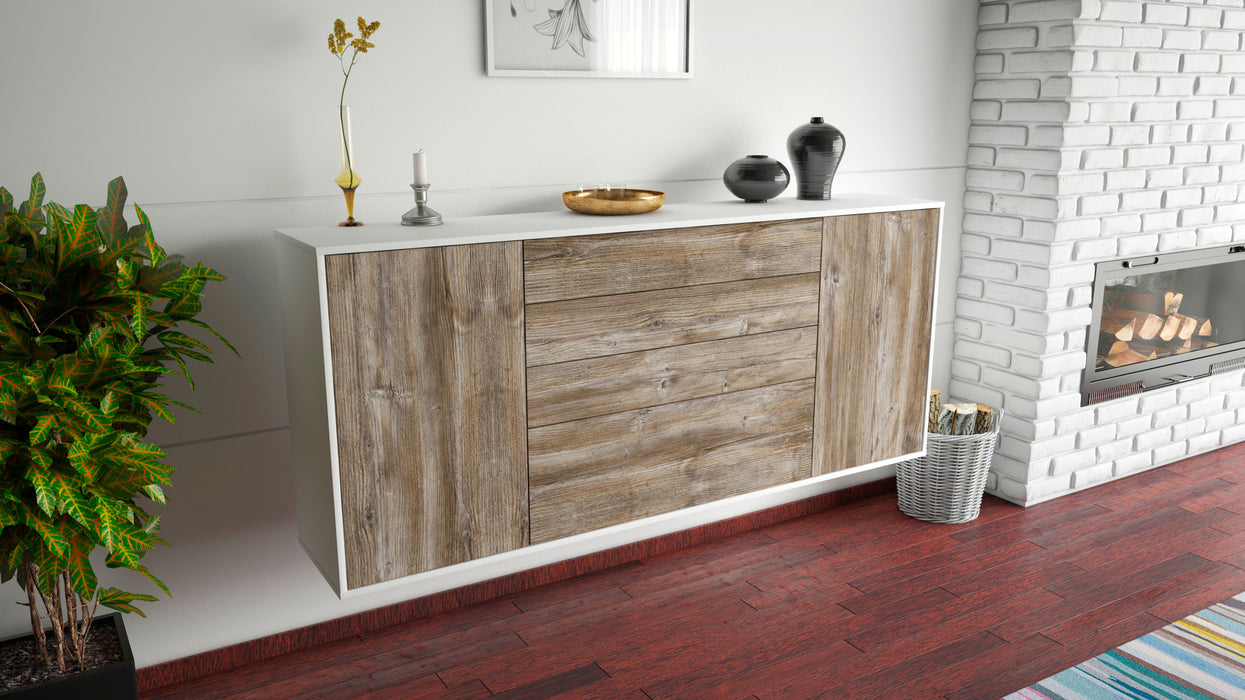 Sideboard Alexandria, Treibholz, hängend (180x79x35cm)