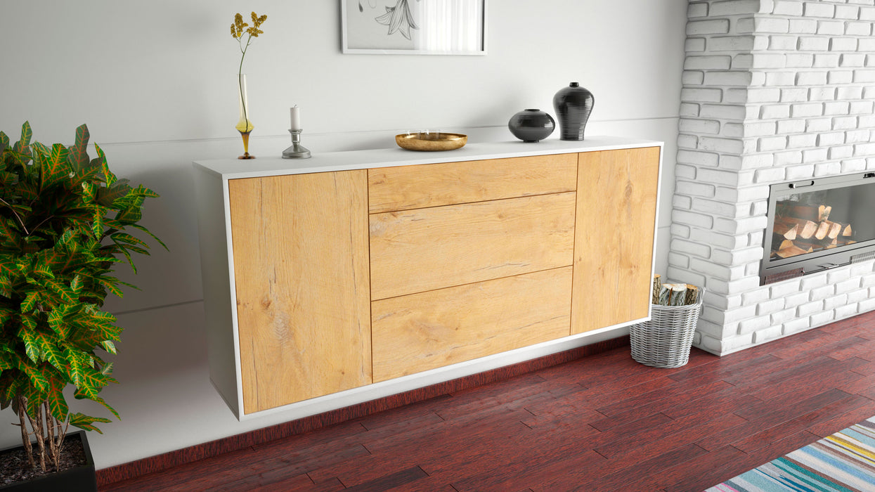 Sideboard Syracuse, Eiche, hängend (180x79x35cm)