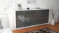 Sideboard Bridgeport, Grau, hängend (180x79x35cm)