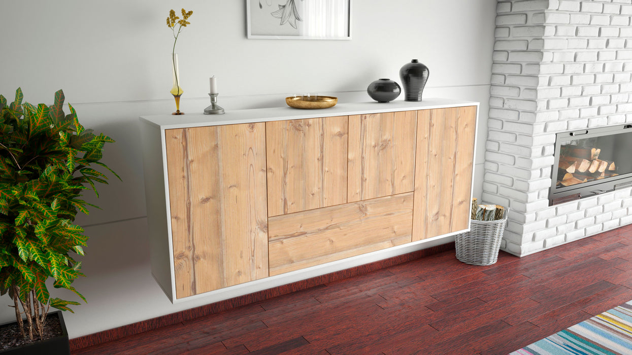 Sideboard Escondido, Pinie, hängend (180x79x35cm)