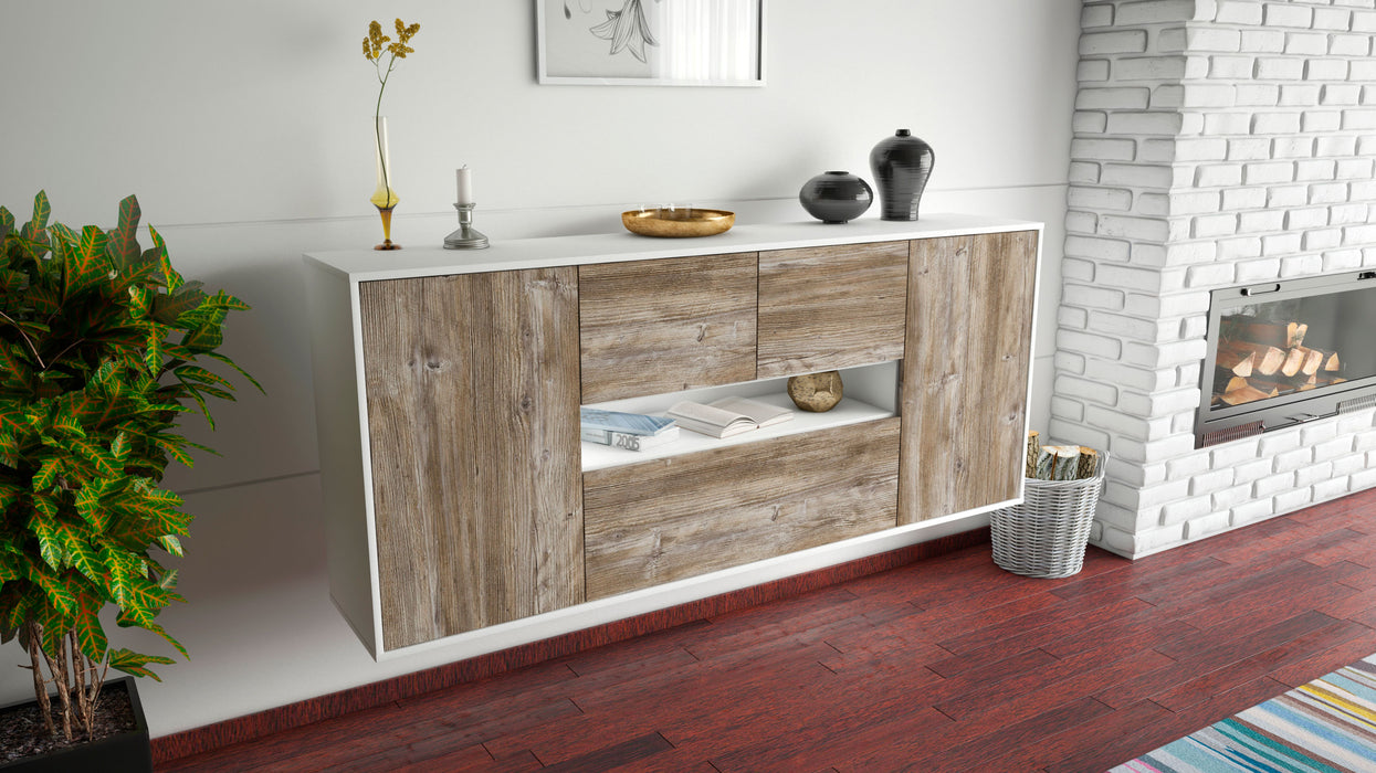 Sideboard Warren, Treibholz, hängend (180x79x35cm)