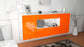 Sideboard East Los Angeles, Orange, hängend (180x79x35cm)