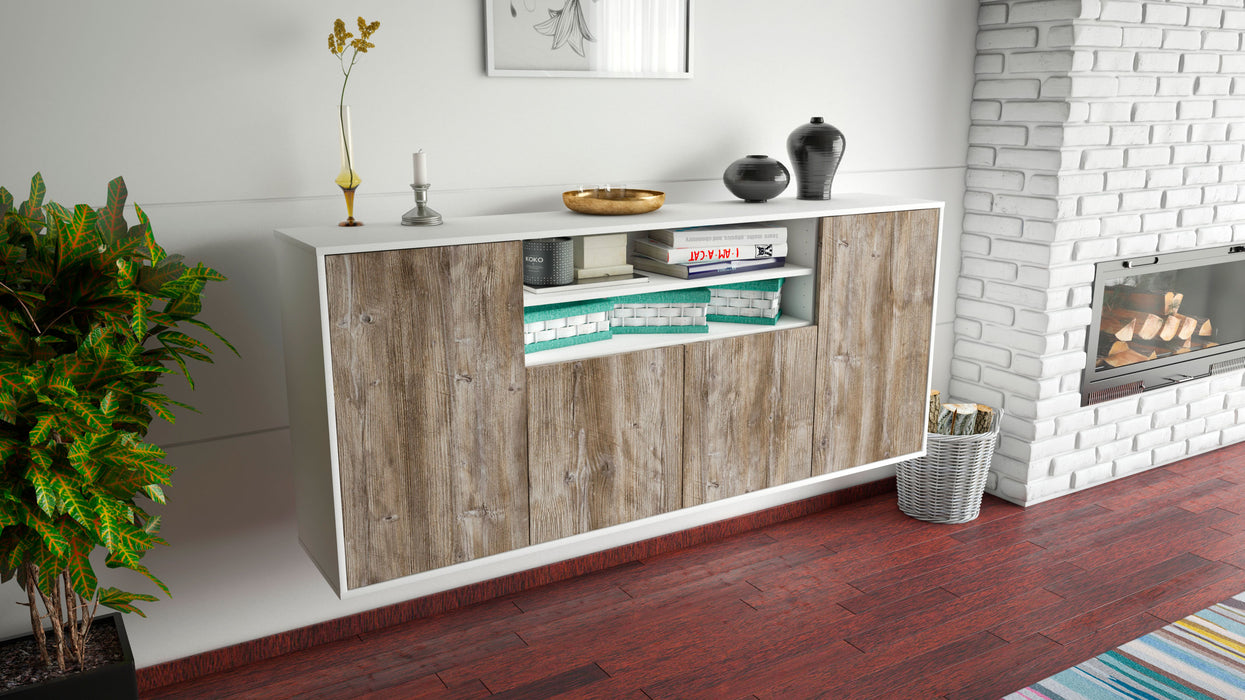 Sideboard Mesquite, Treibholz, hängend (180x79x35cm)