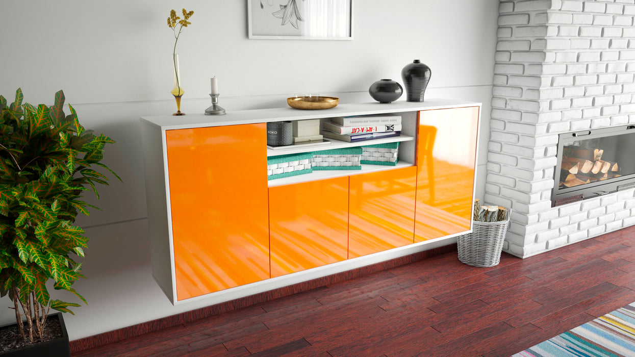 Sideboard Mesquite, Orange, hängend (180x79x35cm)