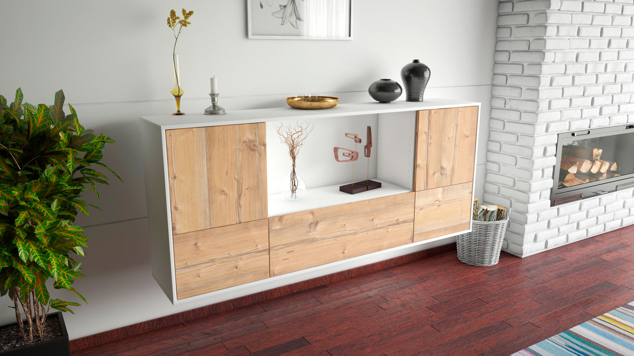 Sideboard Sunnyvale, Pinie, hängend (180x79x35cm)