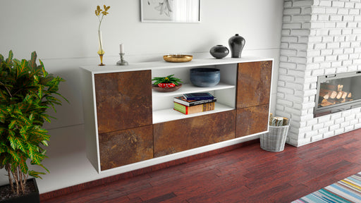 Sideboard Sterling Heights, Rost, hängend (180x79x35cm)