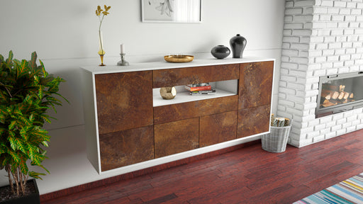 Sideboard McAllen, Rost, hängend (180x79x35cm)