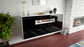 Sideboard McAllen, Schwarz, hängend (180x79x35cm)