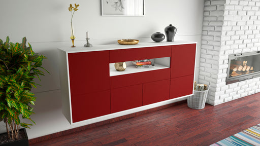 Sideboard McAllen, Bordeaux, hängend (180x79x35cm)