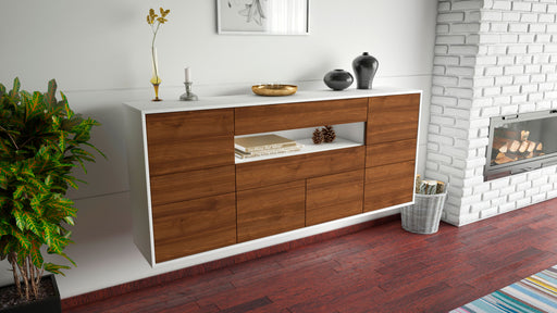 Sideboard Coral Springs, Walnuss, hängend (180x79x35cm)