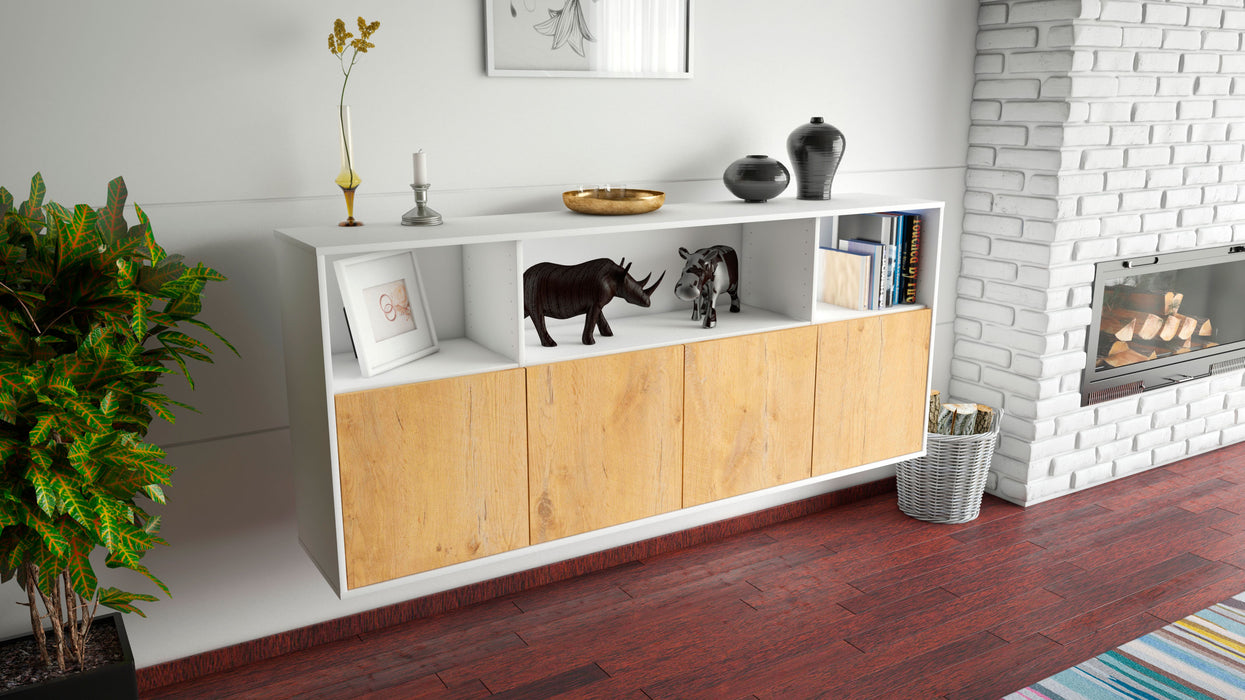 Sideboard Columbia, Eiche, hängend (180x79x35cm)