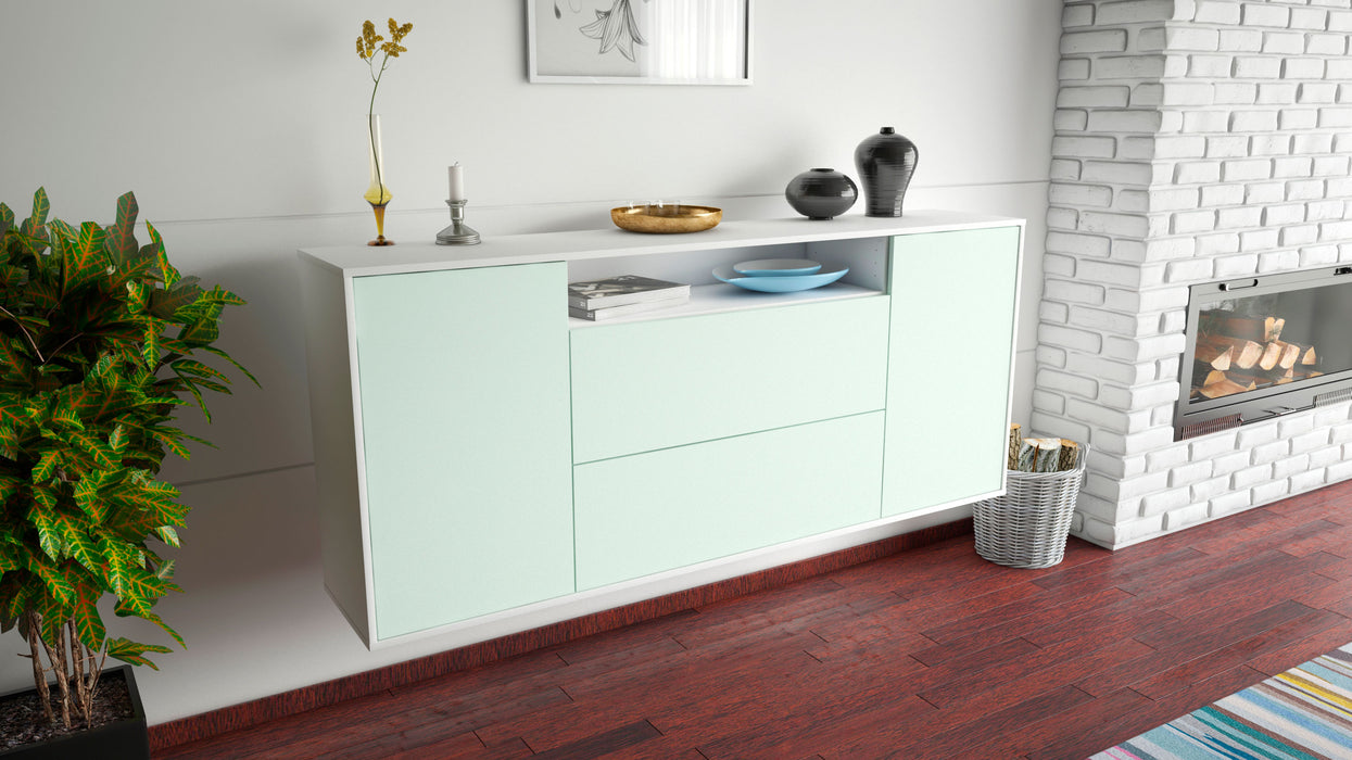 Sideboard Thousand Oaks, Mint, hängend (180x79x35cm)