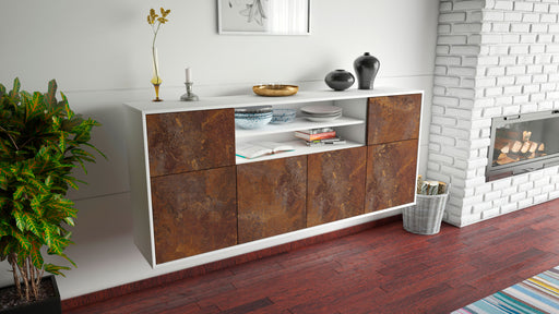 Sideboard Topeka, Rost, hängend (180x79x35cm)