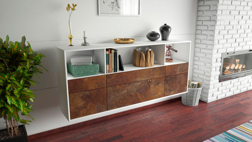 Sideboard Cary, Rost, hängend (180x79x35cm)