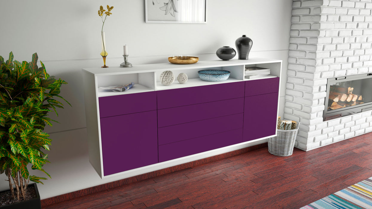 Sideboard Bellevue, Lila, hängend (180x79x35cm)