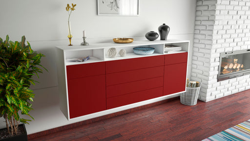 Sideboard Bellevue, Bordeaux, hängend (180x79x35cm)