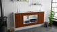 Sideboard Olathe, Walnuss, hängend (180x79x35cm)