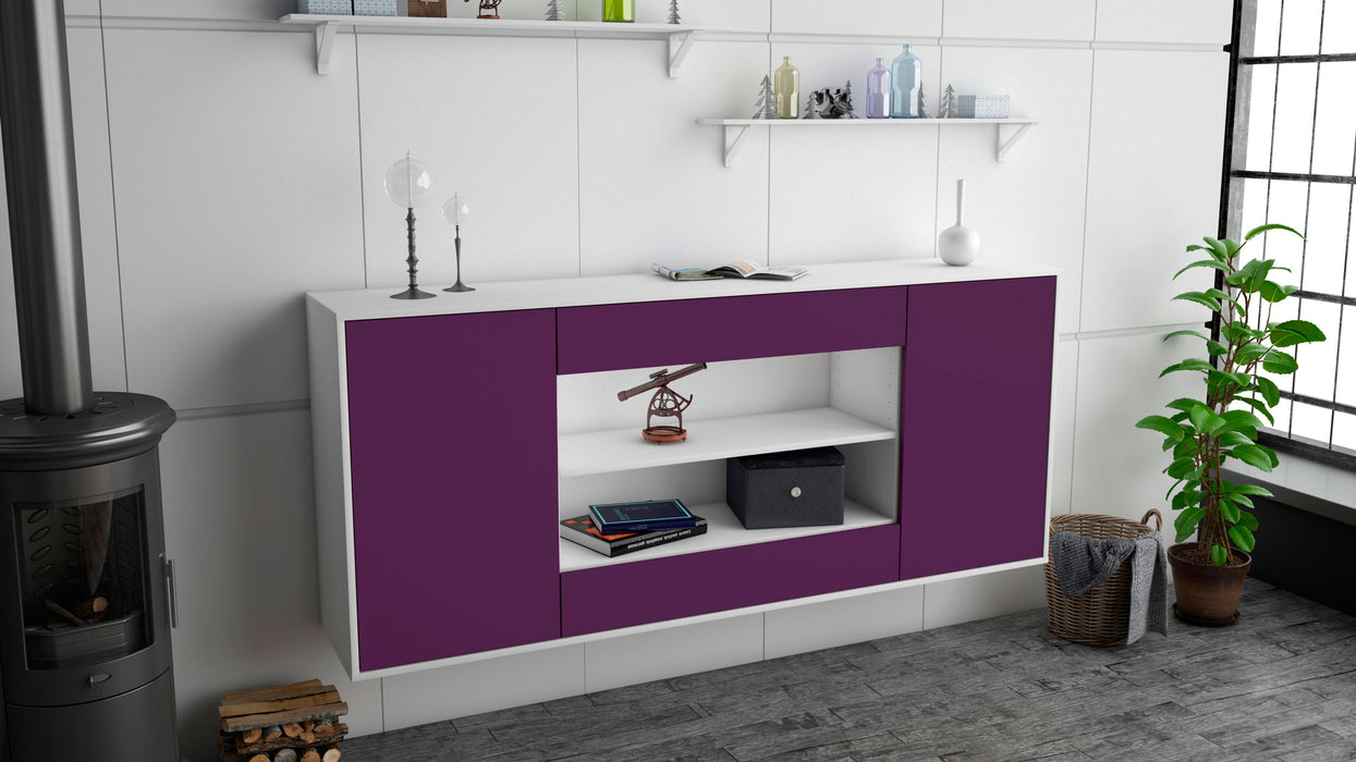 Sideboard Olathe, Lila, hängend (180x79x35cm)