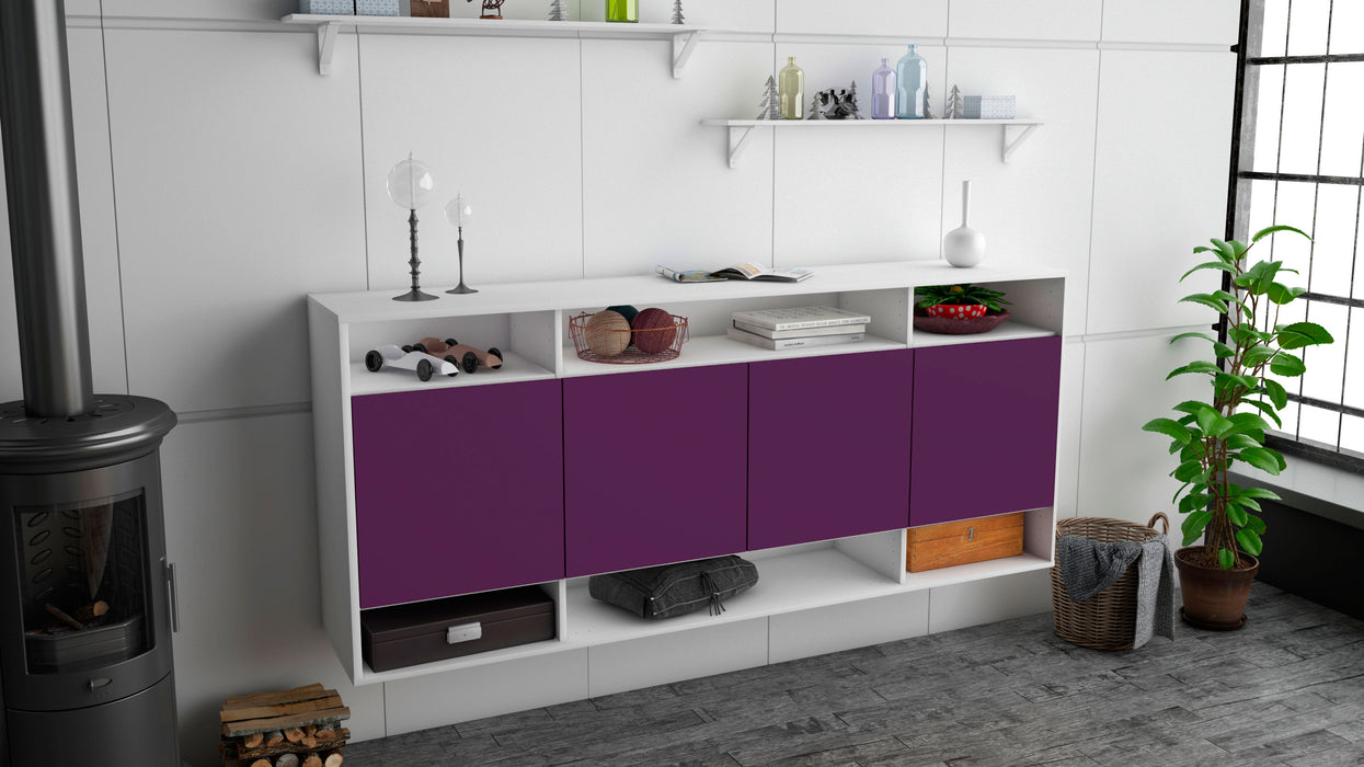 Sideboard Provo, Lila, hängend (180x79x35cm)