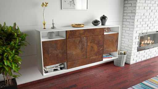 Sideboard Evansville, Rost, hängend (180x79x35cm)