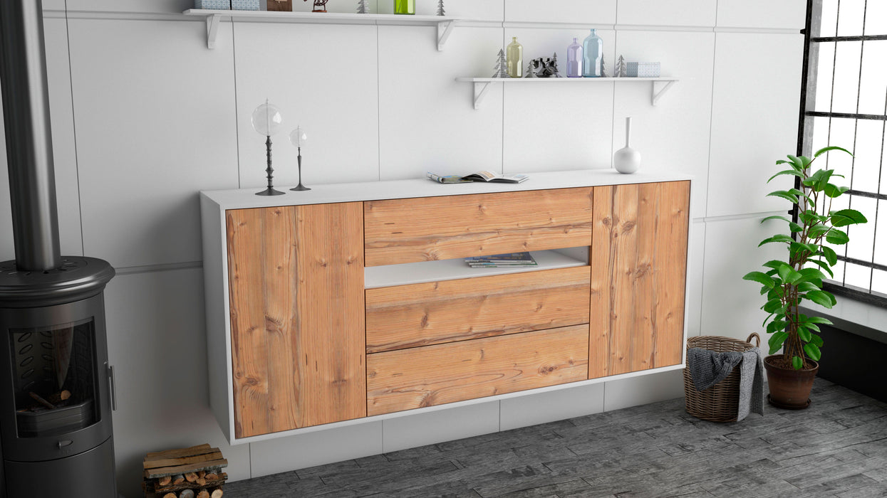 Sideboard McKinney, Pinie, hängend (180x79x35cm)