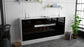 Sideboard McKinney, Schwarz, hängend (180x79x35cm)