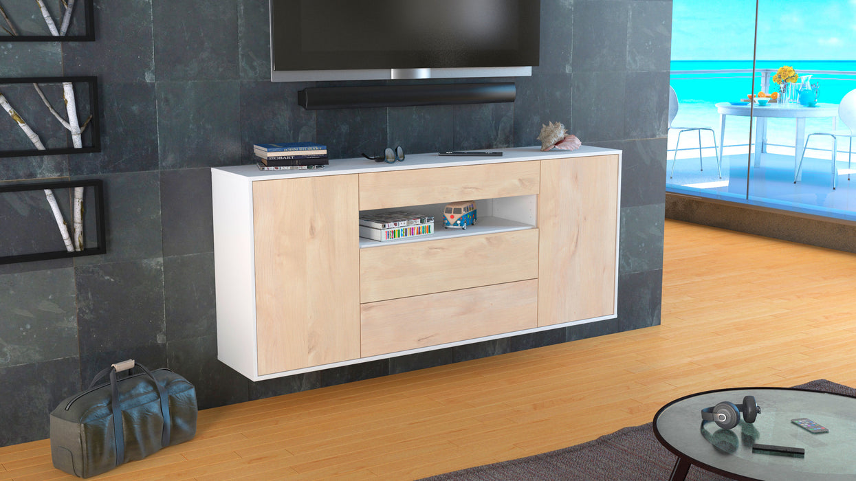 Sideboard Vallejo, Zeder, hängend (180x79x35cm)