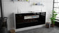 Sideboard Vallejo, Schwarz, hängend (180x79x35cm)